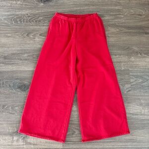 GAP VintageSoft Baggy Wide-Leg Sweatpants - Size Medium